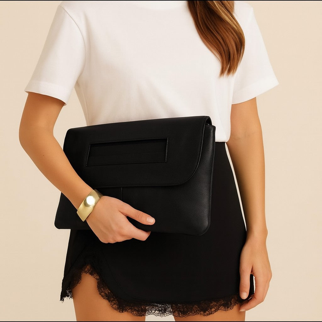 Leather Clutch Wallet