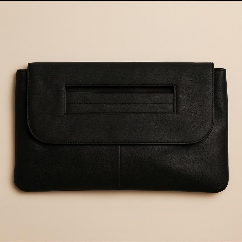 Leather Clutch Wallet