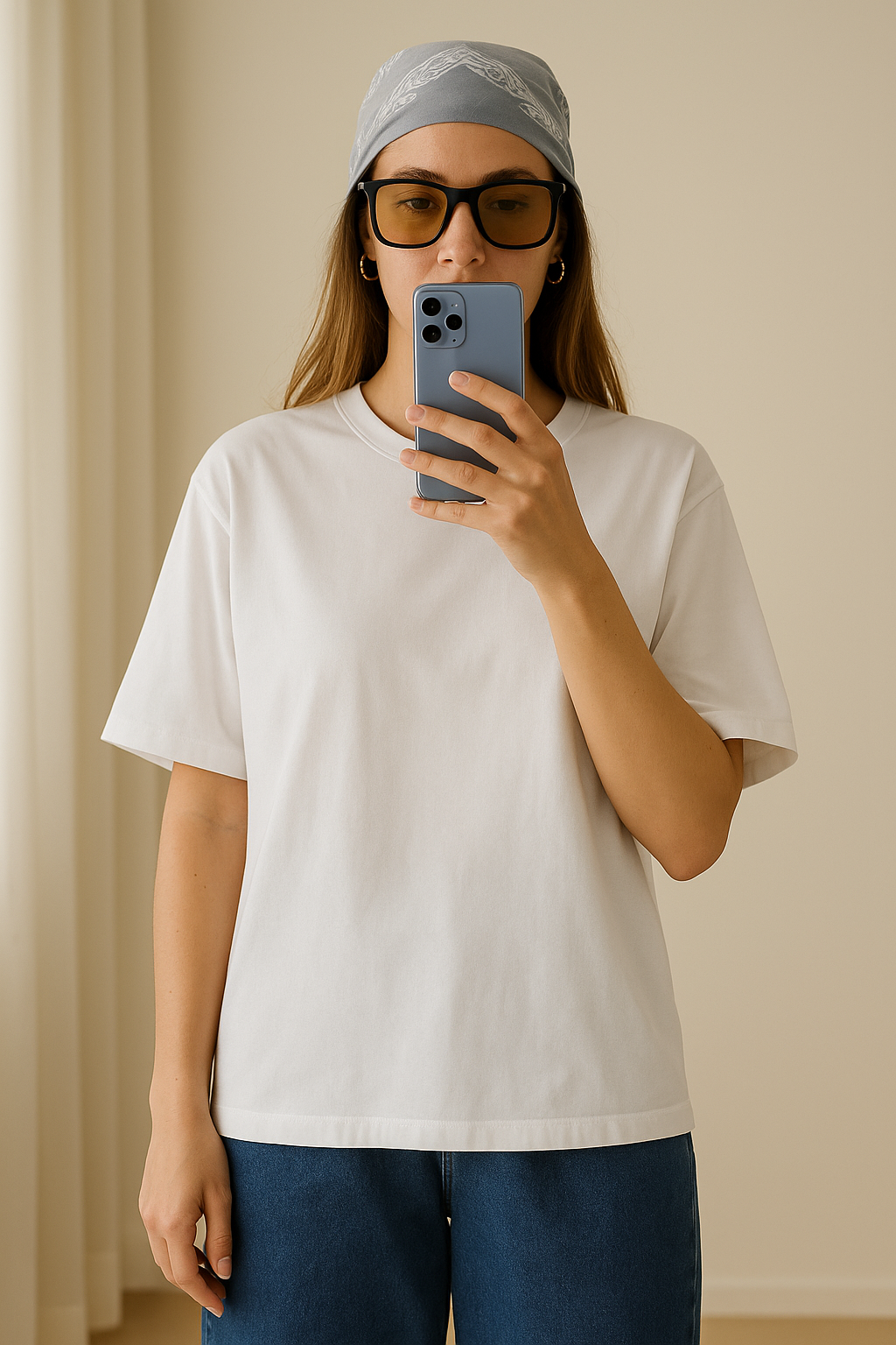 Minimalist White Oversize Shirt