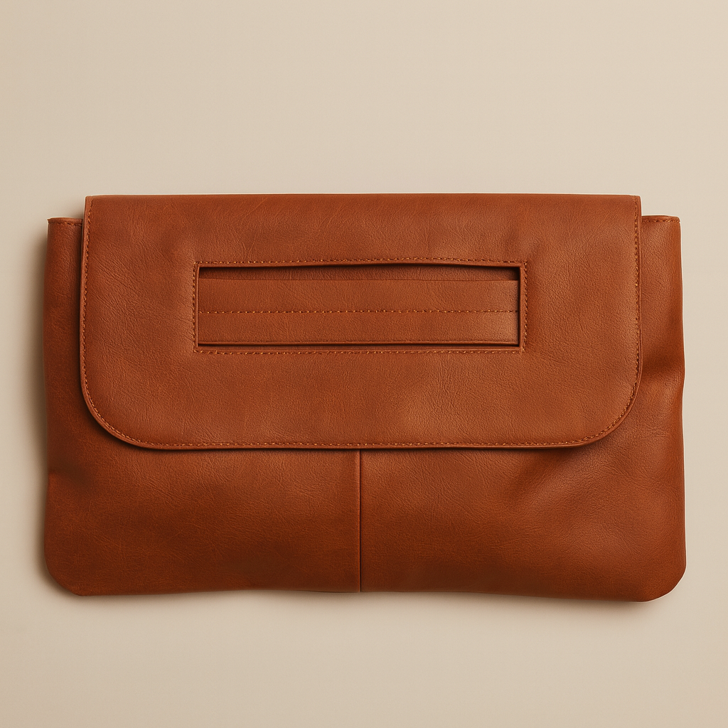 Leather Clutch Wallet