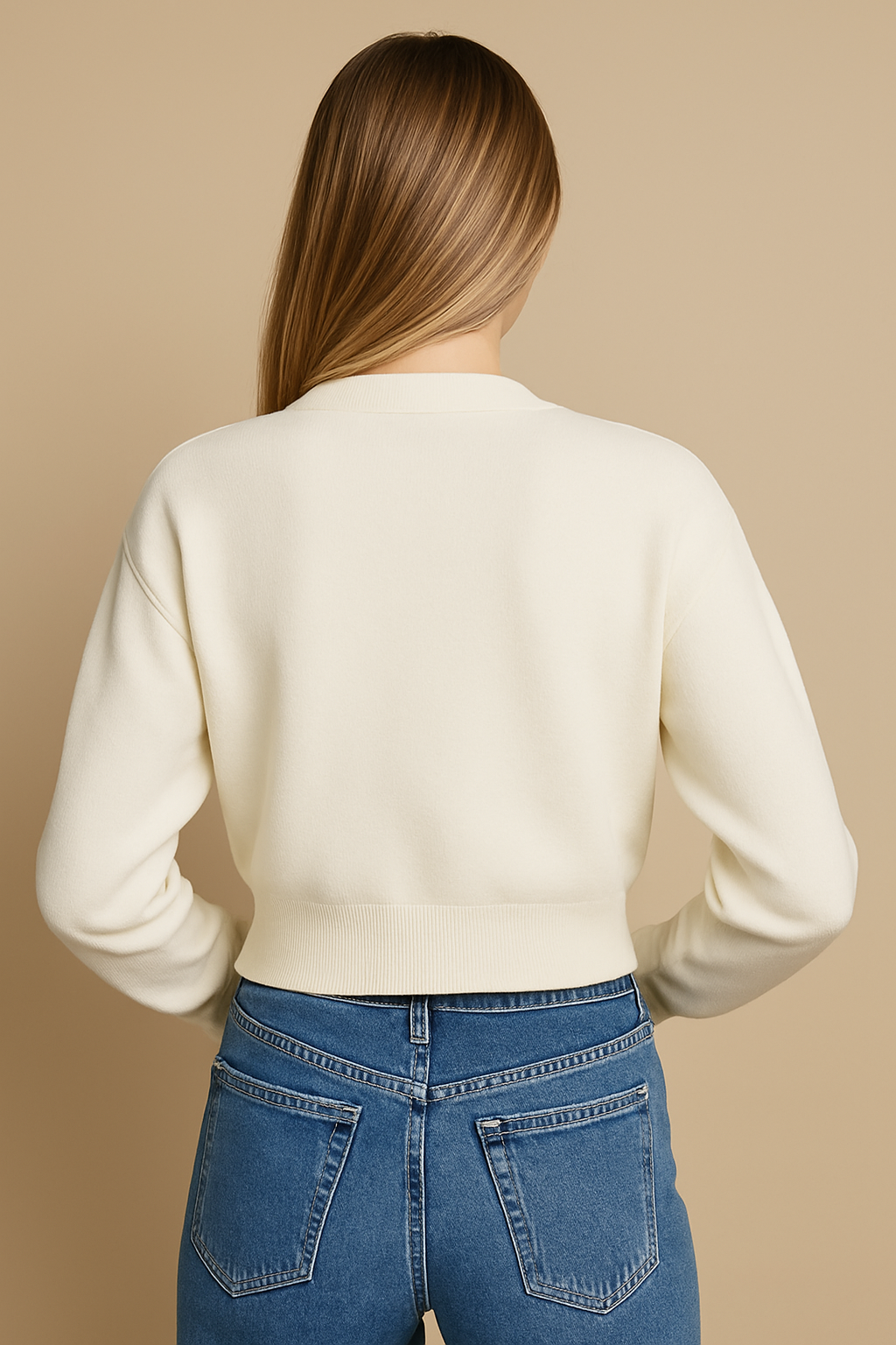 Metal Button Cardigan