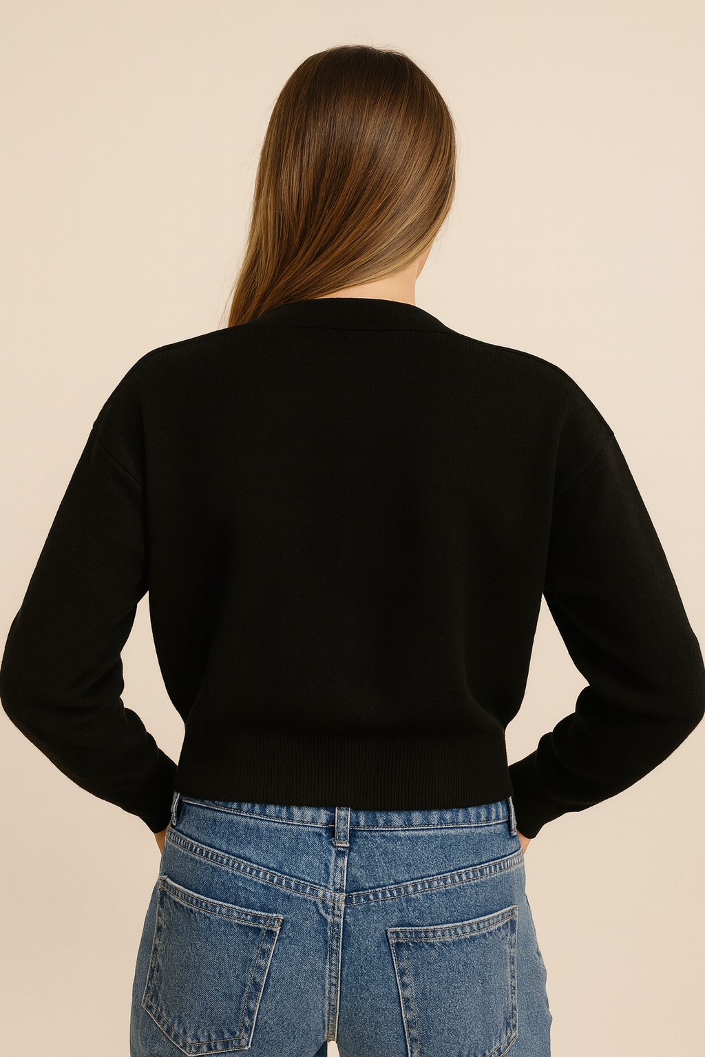 Metal Button Cardigan