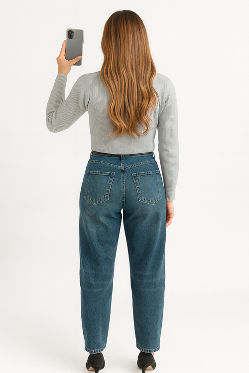Barrel Denim Jeans